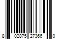 Barcode Image for UPC code 802875273660