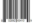 Barcode Image for UPC code 802892634109