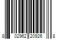 Barcode Image for UPC code 802962209268