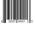 Barcode Image for UPC code 803007040013