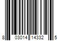 Barcode Image for UPC code 803014143325