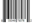 Barcode Image for UPC code 803049780762