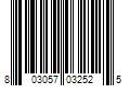 Barcode Image for UPC code 803057032525