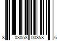 Barcode Image for UPC code 803058003586