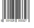 Barcode Image for UPC code 8031025003327