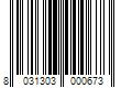 Barcode Image for UPC code 8031303000673