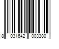 Barcode Image for UPC code 8031642003380