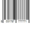 Barcode Image for UPC code 8031787777771