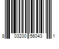 Barcode Image for UPC code 803200560431