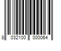 Barcode Image for UPC code 8032100000064