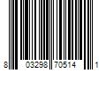 Barcode Image for UPC code 803298705141