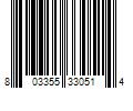 Barcode Image for UPC code 803355330514