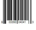 Barcode Image for UPC code 803393040413