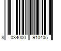 Barcode Image for UPC code 8034000910405