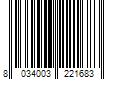 Barcode Image for UPC code 8034003221683