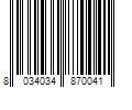 Barcode Image for UPC code 8034034870041