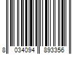 Barcode Image for UPC code 8034094893356