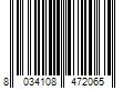 Barcode Image for UPC code 8034108472065