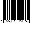 Barcode Image for UPC code 8034115191164