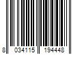 Barcode Image for UPC code 8034115194448