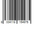 Barcode Image for UPC code 8034118154975