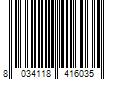 Barcode Image for UPC code 8034118416035