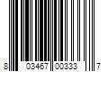 Barcode Image for UPC code 803467003337