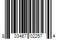 Barcode Image for UPC code 803467022574