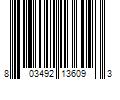 Barcode Image for UPC code 803492136093