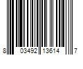 Barcode Image for UPC code 803492136147