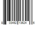 Barcode Image for UPC code 803492136246