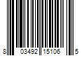 Barcode Image for UPC code 803492151065