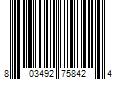 Barcode Image for UPC code 803492758424