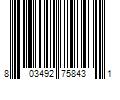 Barcode Image for UPC code 803492758431