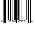 Barcode Image for UPC code 803516471704