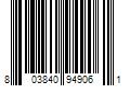 Barcode Image for UPC code 803840949061