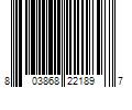 Barcode Image for UPC code 803868221897