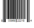 Barcode Image for UPC code 803868222184