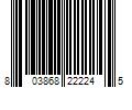 Barcode Image for UPC code 803868222245