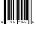 Barcode Image for UPC code 803868258756