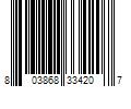 Barcode Image for UPC code 803868334207