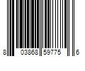 Barcode Image for UPC code 803868597756