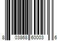 Barcode Image for UPC code 803868600036