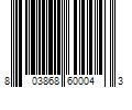 Barcode Image for UPC code 803868600043