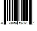 Barcode Image for UPC code 803868600104