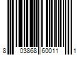 Barcode Image for UPC code 803868600111