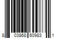 Barcode Image for UPC code 803868609831