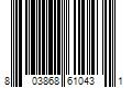 Barcode Image for UPC code 803868610431