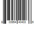 Barcode Image for UPC code 803954404036