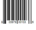 Barcode Image for UPC code 803979001036